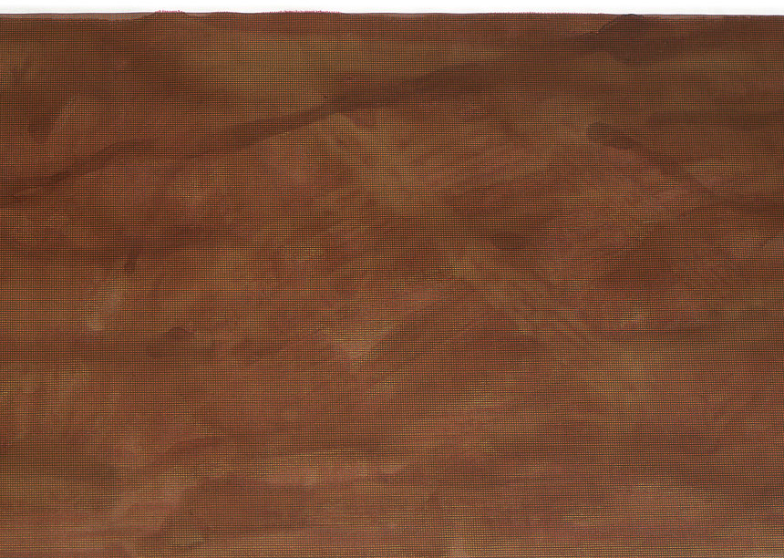 Rendu peinture brune (détail), 1991 – impression à jet d’encre, eau / inkjet print, water – 21 x 275 cm.